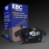 EBC 13+ Ford Fiesta 1.6 Turbo ST Ultimax2 Front Brake Pads