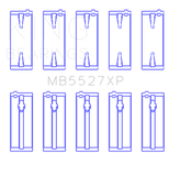 King Toyota 4AGE/4AGZE 16V 1.6L (Size 0.25 Oversized) Performance Main Bearing Set