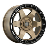 Weld Off-Road Ridge 17x9 - 5x114.3 / 5x127 BP - ET-12 - 78.1mm CB - Satin Bronze Wheel (Black Ring)