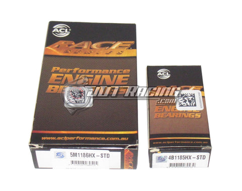 ACL Race Main & Rod Bearings .001 Oil Clearance for 92-97 Talon DSM 4G63 7-Bolt