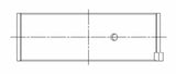 ACL Nissan SR20DE/DET (2.0L) Std Size High Perf w/ Extra Oil Clearance Rod Bearing Set - CT-1 Coated