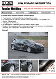 HKS GR COROLLA GZEA14H Fender Molding