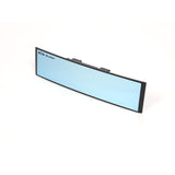 BLOX Racing 290mm Convex Mirror Black Frame Blue Tint