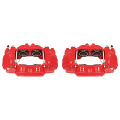 Power Stop 03-09 Toyota 4Runner Front Red Calipers w/o Brackets - Pair