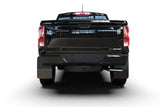 Rally Armor 23-25 Chevy Colorado ZR2 Black Mud Flap - Metallic Black Logo