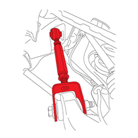 SPC Performance 11-19 Ford Explorer Adjustable Toe Arm- (Rear)