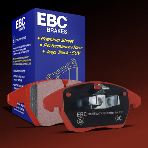 EBC 10-14 Ford Mustang 3.7 Redstuff Rear Brake Pads