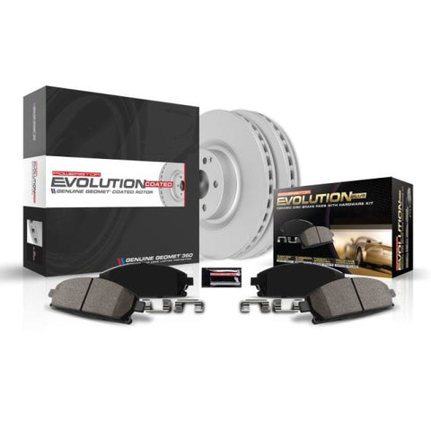 Power Stop 10-19 Lexus GX460 Front Z17 Evolution Geomet Coated Brake Kit