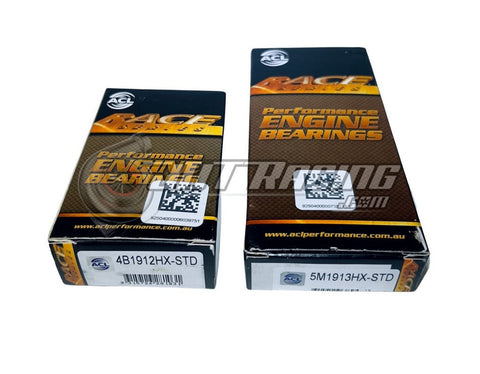 ACL Race Main + Rod Bearings Set w/ .001" Oil Clearance for S2000 F20C F22C