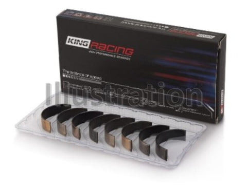 King 07-09 Mazdaspeed 3 L3-VDT MZR DISI (t) Duratec High Performance Rod Bearing Set - Size +.025mm