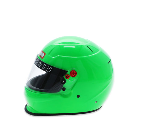 RaceQuip PRO25 SA2025 FLO GRN SML HELMET