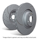 EBC 91-96 Ford Escort 1.8 GD Sport Rear Rotors