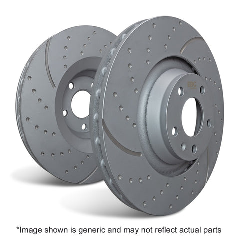 EBC 91-96 Ford Escort 1.8 GD Sport Rear Rotors