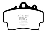 EBC 97-99 Porsche Boxster Bluestuff Front Brake Pads