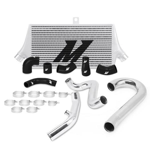 Mishimoto 2015 Ford Mustang EcoBoost Performance Intercooler Kit - Silver Core Polished Pipes