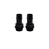 Mishimoto 2pcs. M20x1.5 5/8in Aluminum Catch Can Fittings - Black