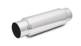 Vibrant SS Resonator (Standard Design) 3.5in inlet/outlet x 18in long w/5in OD resonator body