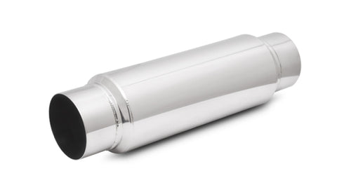 Vibrant SS Resonator (Standard Design) 3.5in inlet/outlet x 18in long w/5in OD resonator body