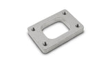Vibrant T25/T28/GT25 Turbo Inlet Flange T304 SS 1/2in Thick (Tapped Holes)