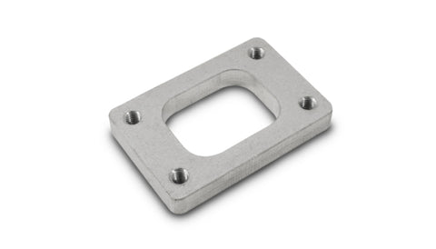 Vibrant T25/T28/GT25 Turbo Inlet Flange T304 SS 1/2in Thick (Tapped Holes)