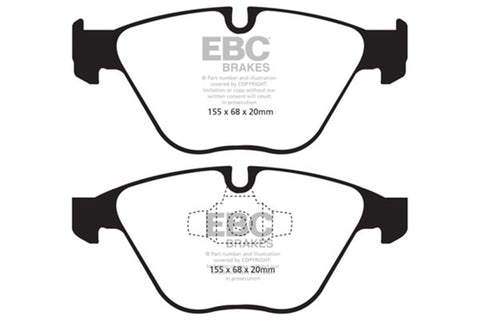EBC 13+ BMW X1 2.0 Turbo (28i) Ultimax2 Front Brake Pads