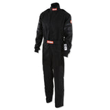 RaceQuip Black SFI-1 1-L Suit - Medium