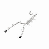 MagnaFlow 2025 Ram 1500 RHO SPEQ Series Black Chrome Cat-Back Performance Exhaust System
