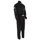 RaceQuip Black SFI-1 1-L Suit - Medium