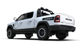 Rally Armor 21-25 Dodge Ram 1500 TRX Black UR Mud Flap - White Logo