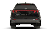 Rally Armor 2025 Hyundai Tucson ICE XRT Black UR Mud Flap - Red Logo