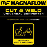 MagnaFlow Universal Catalytic Converter 2.50 1/O2 CA