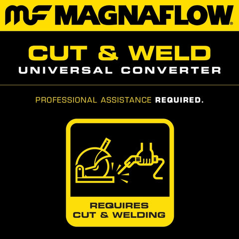 MagnaFlow Universal Catalytic Converter 2.50 1/O2 CA
