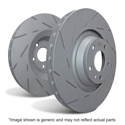 EBC 08-10 BMW 535i 3.0 Turbo (E60) USR Slotted Front Rotors