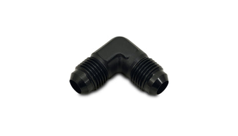 Vibrant -16AN 90deg Flare Union Fitting - Aluminum