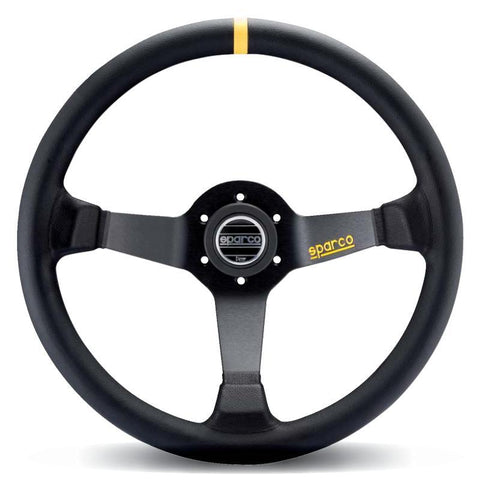 Sparco Steering Wheel 345 Leather Black
