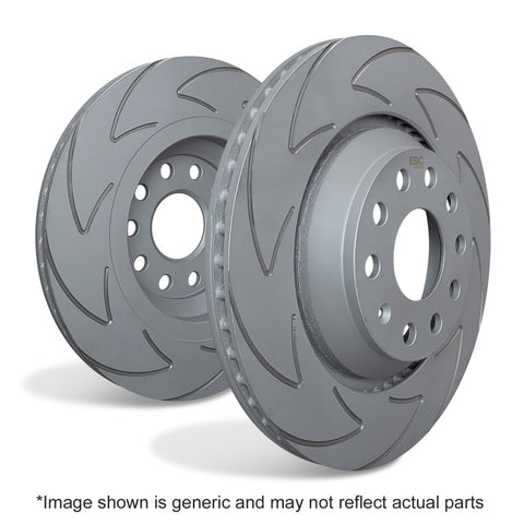 EBC 17-21 Honda Civic Type-R BSD Slotted Brake Rotor Set