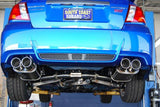 Invidia 11+ STI/WRX Sedan Only 76mm Q300 Stainless Steel Tip Cat-back Exhaust