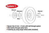 Eibach Pro-Spacer 15mm Spacer / Bolt Pattern 5x100 / Hub Center 57.1 for 96-01 Audi A4 (B5)