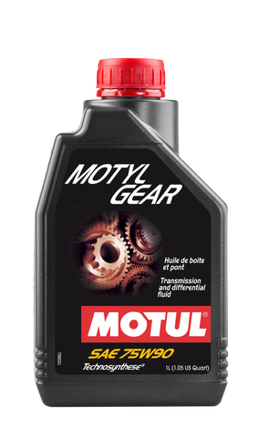 Motul 1L Transmision MOTYLGEAR 75W90 - Technosynthese - API GL-5 / MIL-L-2105D