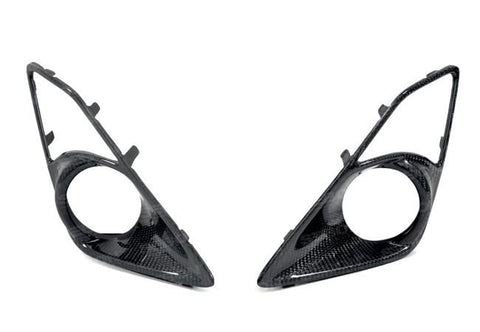 Seibon 15-17 Subaru Impreza WRX/STi Carbon Fiber Fog Light Surrounds (pair)