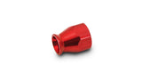 Vibrant -10AN Hose End Socket for PTFE Hose Ends - Red