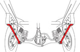 SPC Performance Toyota 4Runner Rear Lower Control Arms