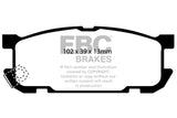 EBC 01-03 Mazda Miata MX5 1.8 (Sports Suspension) Yellowstuff Rear Brake Pads