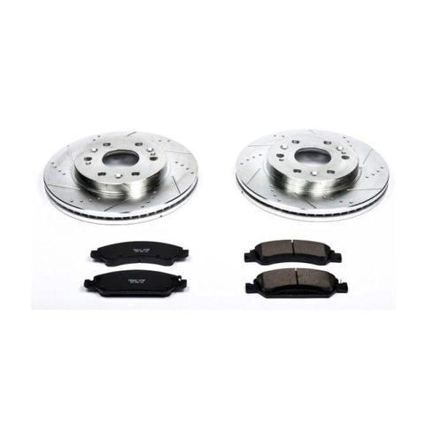 Power Stop 08-19 Cadillac Escalade Front Z23 Evolution Sport Brake Kit