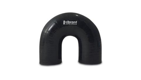 Vibrant 180 Degree Elbow 3.50in ID x 4.75in Leg Length Silicone Hose Coupler