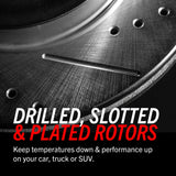Power Stop 10-12 Ford F-450 Super Duty Front Drilled & Slotted Rotor - Pair