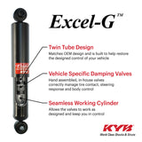KYB Shocks & Struts Excel-G Rear VOLVO V70 2010-2008