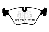 EBC 92-95 BMW M3 3.0 (E36) Yellowstuff Front Brake Pads