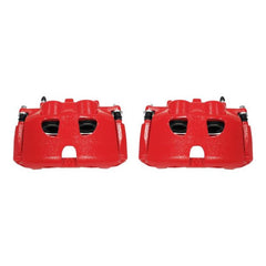 Power Stop 10-17 Ford Expedition Front Red Calipers w/Brackets - Pair