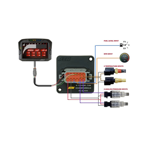 AEM 6 Channel CAN Sensor Module